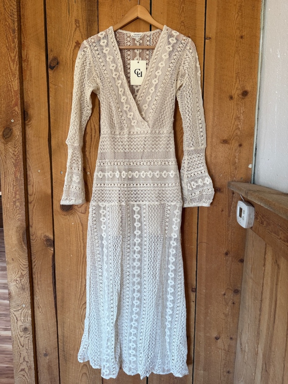 CHASING UNICORNS << Georgia On My Mind Lace Maxi Bohemian Western Dress - Picture 6 of 15